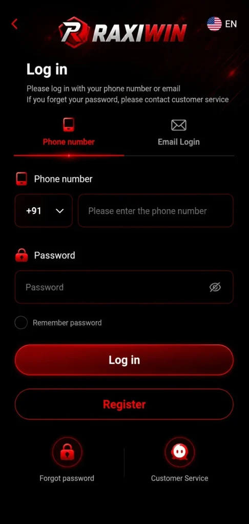Raxi Win Login